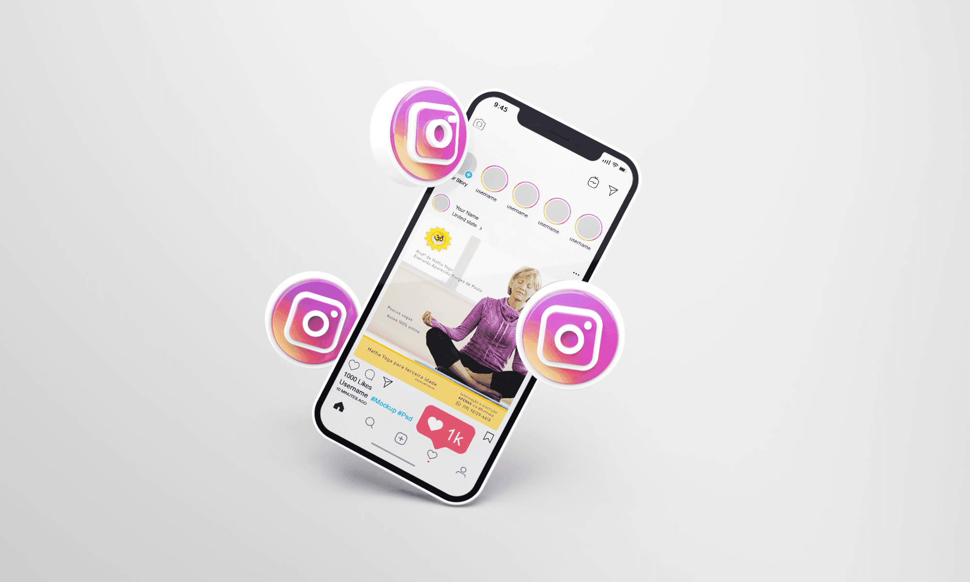 Design Gráfico · Social Media · Bem-estar